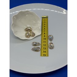 2 - 13x22mm DİKME DAMLA TAŞ