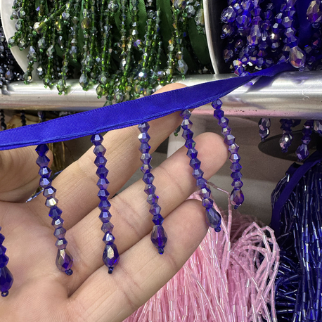Saks mavi 5 cm Şaçak 