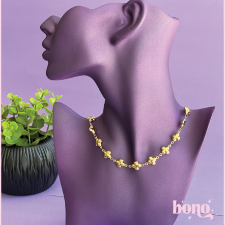 Sevgi Zinciri Kolyesi  | Gold Renk 