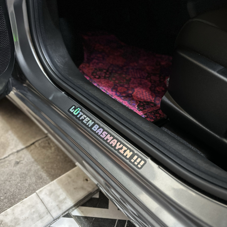 Lütfen basmayın Sticker