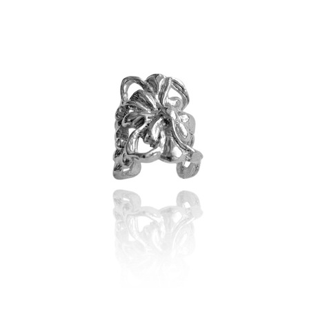 Brambuta Nanshe Earcuff Kıkırdak Küpe Gümüş