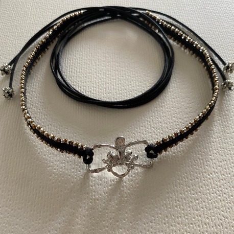 Nanshe Bağlamalı Choker Kolye G-S