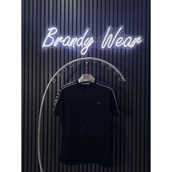 Calvn Klein Omuz Baskılı Siyah T-Shirt
