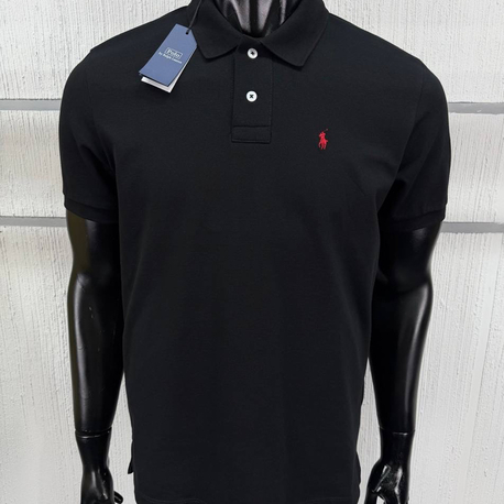 Ralph Laurn Yeni Sezon Siyah Polo Yaka