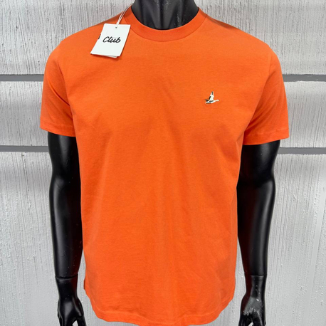 Bmn Club Kuş Nakışlı Turuncu T-shirt