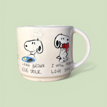 Snoopy kupa ön sipariş