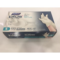 Polmix - plus glove 100'lü Pudrasız eldiven (S)