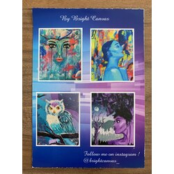 abstract sticker serisi