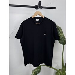 b. marka nakış basic unisex siyah tişört