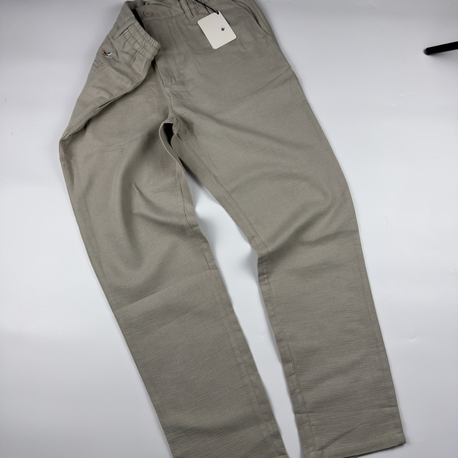 B.marka müslin kumaş krem pantolon 