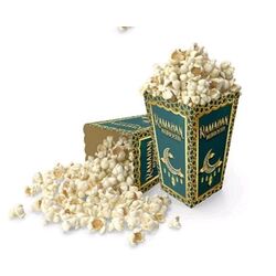 8li Ramadan Karem yazılı mısır kutusu 