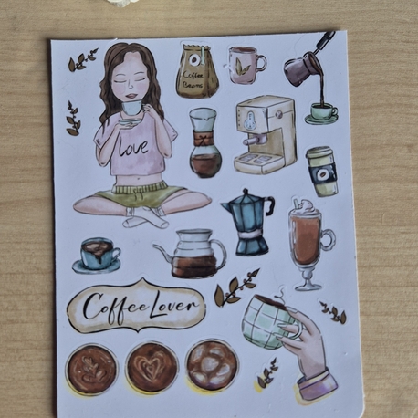Kahve Sticker 