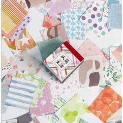 Desenli Mini Scrapbook Kağıtları 15'li
