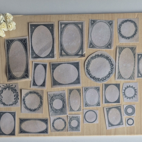 Vintage Çerçeve Scrapbook