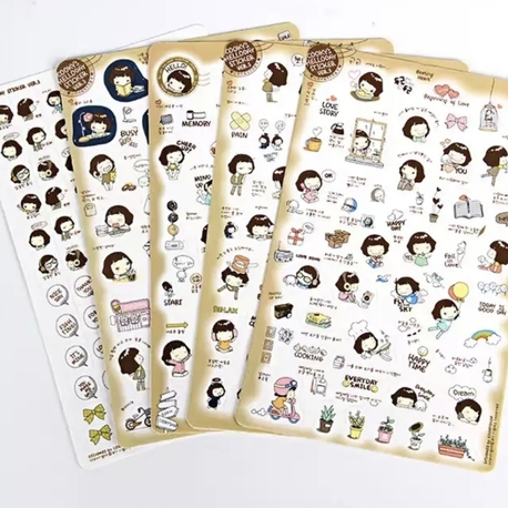Kore Sticker 5 Sayfa