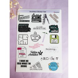 Mimar Sticker Seti