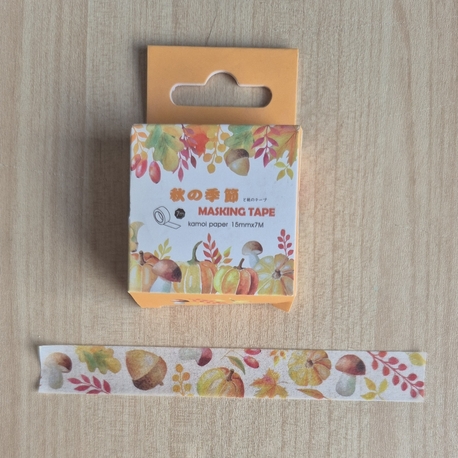 Sonbahar Washi Tape 