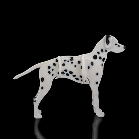  Dalmaçyalı Köpek 3D Maket | Şık Koleksiyon Figürü
