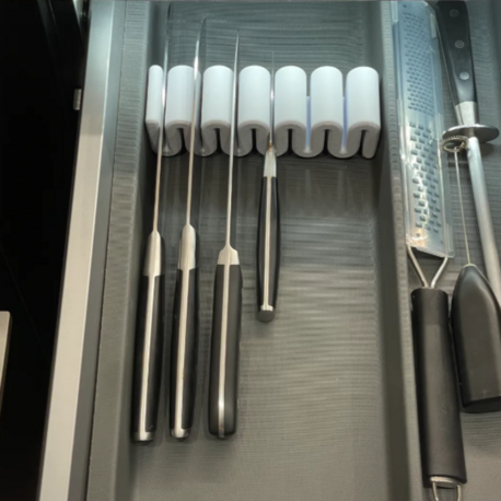  Çekmece İçi Bıçak Tutucu – 3D Baskı Kompakt Organizer