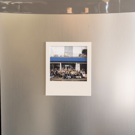 Düz Foto Magneti | Polaroid Boy | 3D Baskı Dekoratif Fotoğraf Magneti | Ek Adet Seçenekli