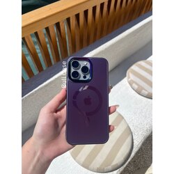 Mag Safe Cam Lansman Derin Mor Telefon Kabı