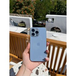 Cam Lansman Mavi Telefon Kabı