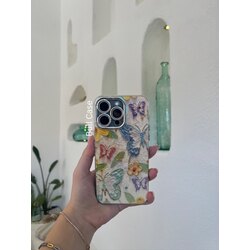 Kelebekli Parlak Telefon Kabı