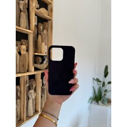 Süet MagSafe Lacivert Telefon Kılıfı