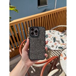 Simli Şık Siyah Telefon Kabı