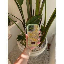 Swarovski Taşlı Sarı Telefon Kabı