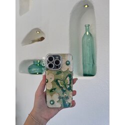 Kelebekli Parlak Telefon Kabı