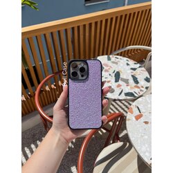 Simli Şık Mor Telefon Kabı