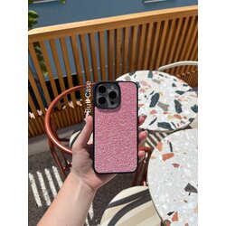 Simli Şık Fuşya Telefon Kabı