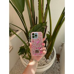 Swarovski Taşlı Pembe Telefon Kabı