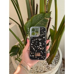 Swarovski Taşlı Siyah Telefon Kabı