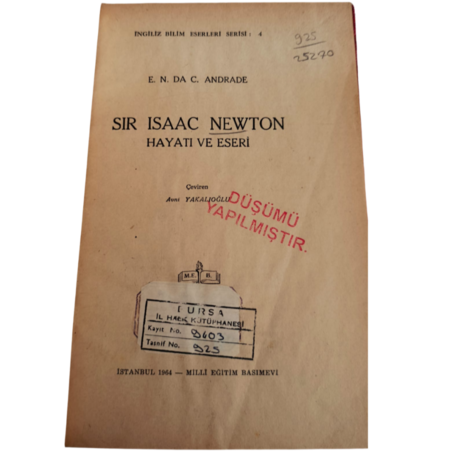 SIR ISAAC NEWTON HAYATI VE ESERLERİ