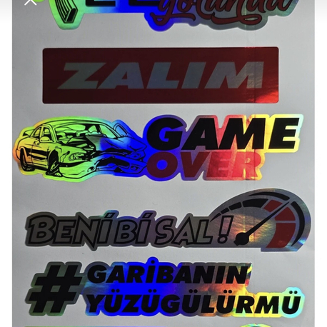 Hologram Sticker