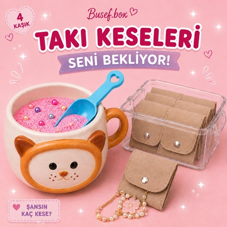 4 Kaşık Takı Kesesi