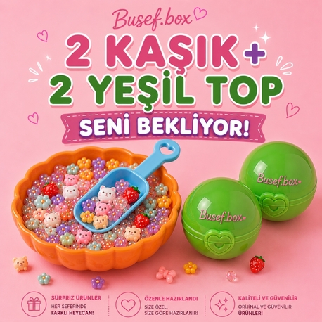 2 Kaşık + 2 Yeşil Top