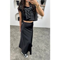 ZARA ETİKETLİ SATEN ETEK