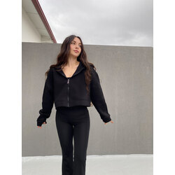 Fermuarlı Sweatshirt