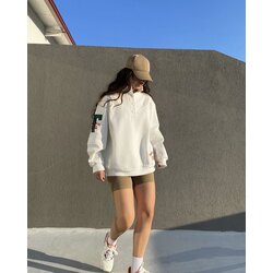Orijinal Düğme Detaylı Sweatshirt