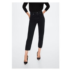 Mango Yüksek belli mom jean  