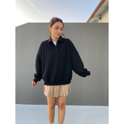 ZARA Orijinal Polo Yaka Sweatshirt