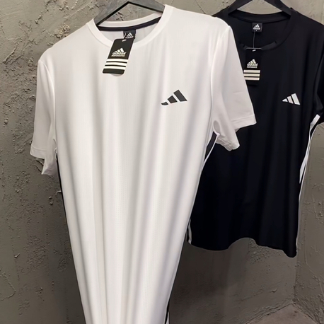 A kalite 3 çizgi Tshirt 