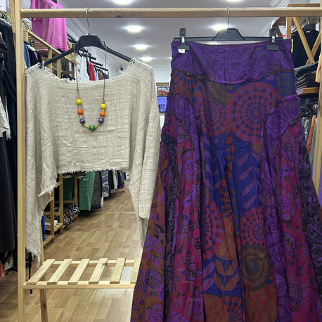 Nepal Pantolon Mor