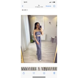 crop pantolon takım 