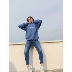 STORY Baskılı Unisex Oversized Sweatshirt