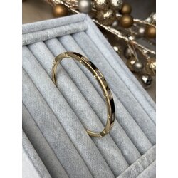 Pandora model gold renk taşlı bileklik