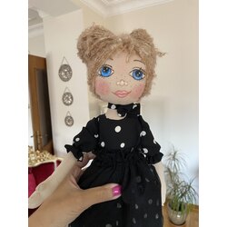 Balerin Ece bez el yapımı bebek